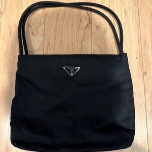 PRADA black Milano Handbag